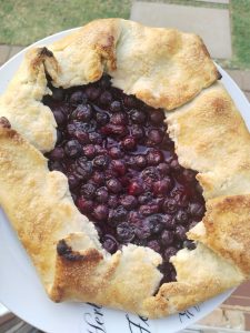 blueberry-galette